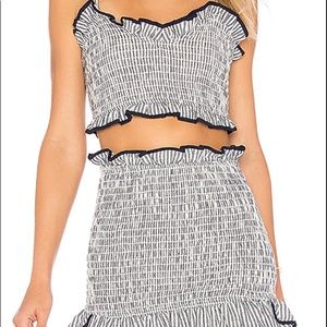 Lovers and Friends Monaco Top and Matching Skirt